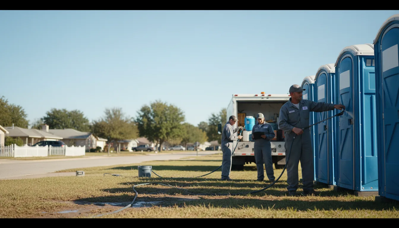 Long-Term Portable Toilet Rental in Amite, LA near me